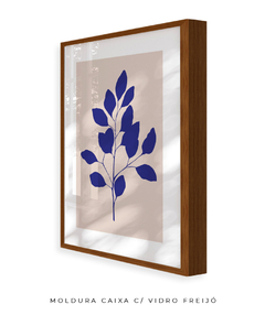 Quadro Decorativo Outono Minimal Blue V na internet