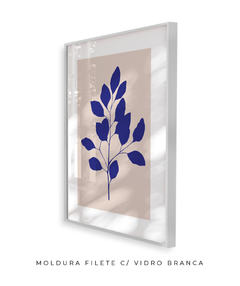 Quadro Decorativo Outono Minimal Blue V