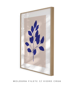 Quadro Decorativo Outono Minimal Blue V