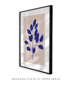 Imagem do Quadro Decorativo Outono Minimal Blue V