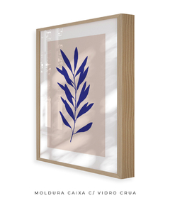 Quadro Decorativo Outono Minimal Blue VI