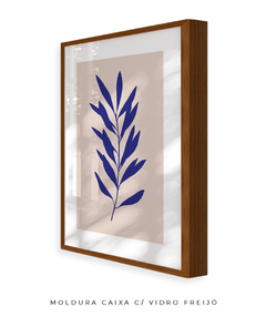 Quadro Decorativo Outono Minimal Blue VI na internet