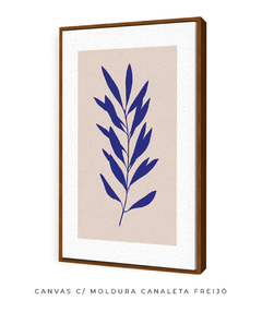 Quadro Decorativo Outono Minimal Blue VI na internet