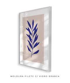 Quadro Decorativo Outono Minimal Blue VI