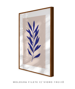 Quadro Decorativo Outono Minimal Blue VI