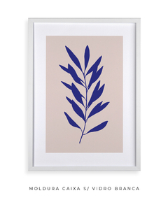 Quadro Decorativo Outono Minimal Blue VI