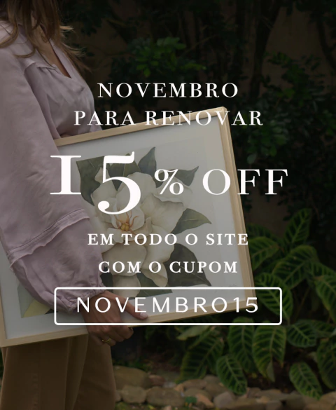 Carrusel Flowersjuls - Quadros botânicos decorativos | Aquarelas autorais