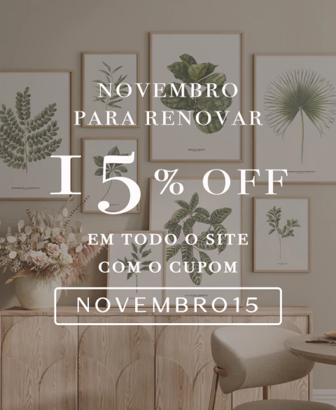 Carrusel Flowersjuls - Quadros botânicos decorativos | Aquarelas autorais