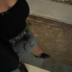 *New* Faja/ Cinto Rock Fever eco cuero negro, tachas y lazo - tienda online