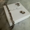 *New* Caja Street silver pieces - Aros, anillo & cadena - comprar online
