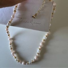 Collar Simone de perlas y Baño Oro 24k - Cápsula Suliá - comprar online