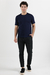 Camisa Básica Azul Marinho (T-Shirt New York)