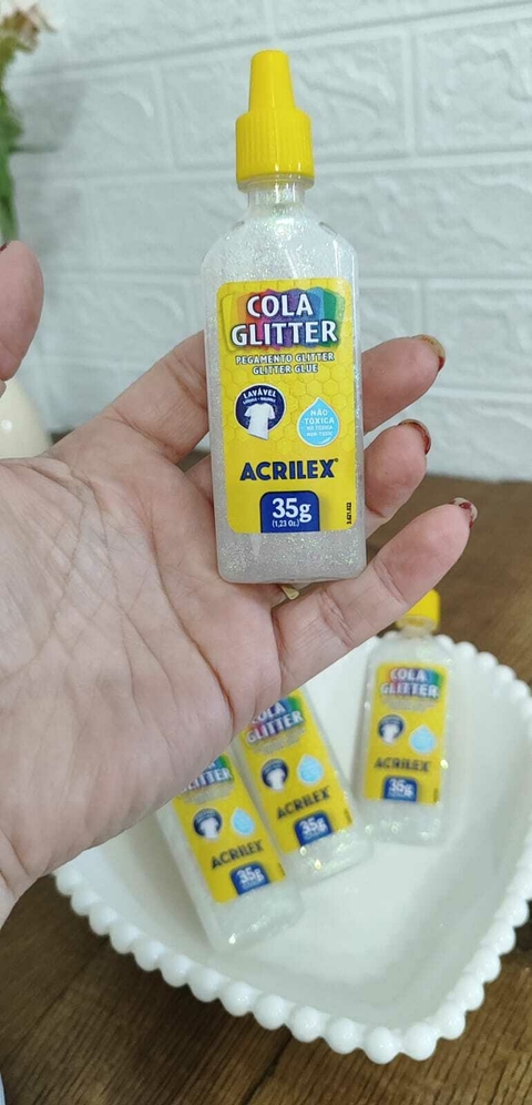 COLA GLITTER CRISTAL ACRILEX