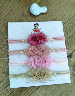 COLEÇÃO CAMÉLIA (FAIXINHA + BICO DE PATO) Cor ROSA BEBÊ na internet