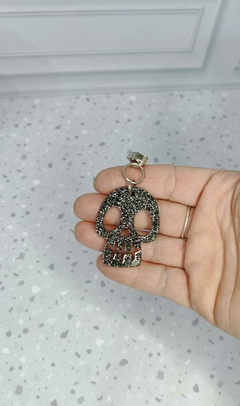 Cursor/Puxador de zíper niquelado N/5 CAVEIRA 1 - comprar online