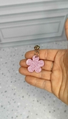 Cursor/Puxador de zíper niquelado N/5 FLOR