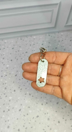 Cursor/Puxador de zíper niquelado N/5 BASE COM ESTRELA - comprar online