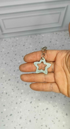 Cursor/Puxador de zíper niquelado N/5 ESTRELA VAZADA - comprar online