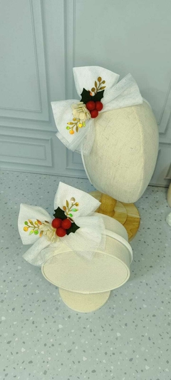 Tiara/headband de Natal BRANCA - comprar online