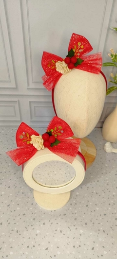 Tiara/Hendband de Natal VERMELHA - comprar online