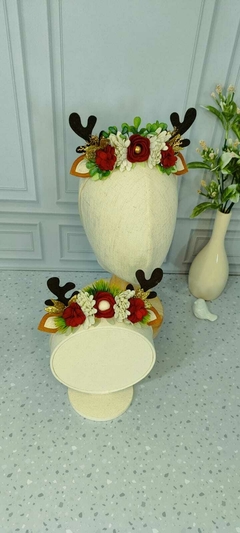 Headband Reninha de Natal na internet