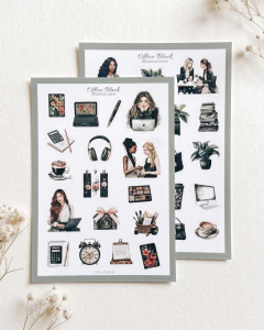 Adesivos Office Black (LP)