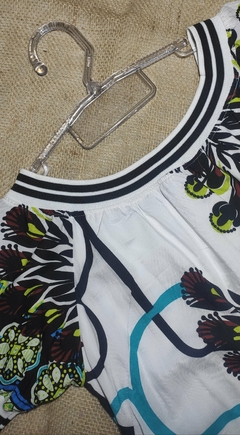 Imagem do Vestido Viscose Estampado Forrado