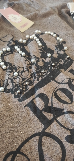 Blusa Rock Princess Pedraria - LJ Store
