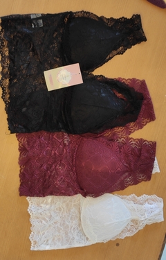 Cropped Renda - loja online