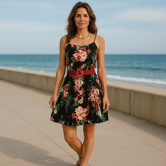 Imagem do Vestido Viscose Estampado