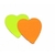 notas adhesivas transparente memo fix corazon