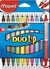 Marcador maped duo tip x10
