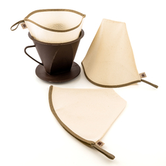 Kit com 03 Filtros de Café 100% Algodão | Melitta  Nº 103