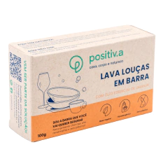 Lava Louças em Barra | Laranja | 100g - comprar online