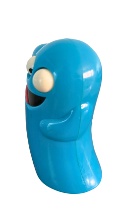 Boneco Blue Mansão Foster Cartoon Network Mc Donalds 2008 (Usado) - Biggerbox Brinquedos Usados e Vintage
