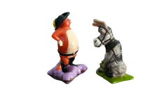 Brinquedos Gato De Botas E O Burro Kinder Ovo (Usado) - comprar online