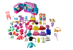 Lote De Roupas E Bonecas E Acessórios Polly Pocket Mattel (Usado)