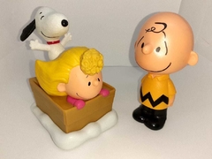 Charlie E Sally Brown + Snoopy Coleção Mc Donalds 2015 - loja online