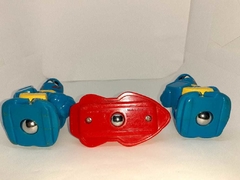 Coleção Speeding Sliders Hockey Player Mc Donalds 1997 Raros - Biggerbox Brinquedos Usados e Vintage