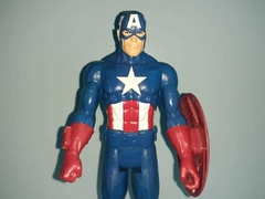 Imagem do Boneco Capitao America Marvel com Escudo - A4809 - 2013 30 Cm