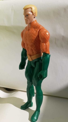 Boneco Aquaman Unlimited 30 Cm Liga Da Justiça Mattel Usado na internet