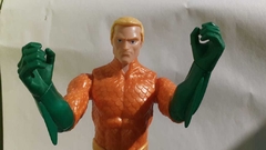 Imagem do Boneco Aquaman Unlimited 30 Cm Liga Da Justiça Mattel Usado