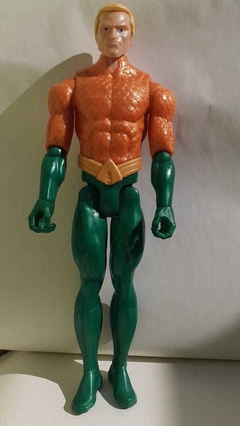 Boneco-Aquaman-Unlimited-30-Cm-Liga-Da-Justiça-Mattel-Usado