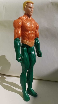 Boneco Aquaman Unlimited 30 Cm Liga Da Justiça Mattel Usado - comprar online