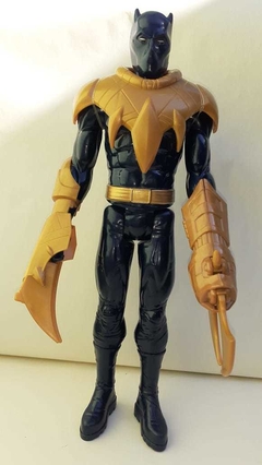 Boneco-Pantera-Negra-Azulado-Hasbro-30-Cm-2015-Usado