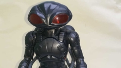 Boneco Aquaman Black Manta Arraia Negra 30cm FXF93 - Mattel