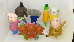 Bonecos Sing Mc Donalds Coleção 2016 - 7 Personagens - Biggerbox Brinquedos Usados e Vintage