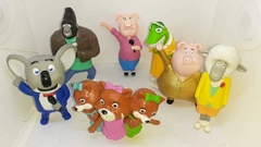Bonecos Sing Mc Donalds Coleção 2016 - 7 Personagens