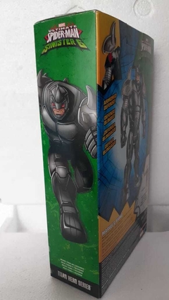 Boneco Marvel Rhino Ultimate Spiderman Hasbro 30 Cm Lacrado - Biggerbox Brinquedos Usados e Vintage