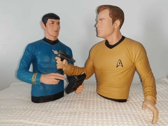 Mr. Spock E Capitão Kirk Bust Bank Cofre - Star Trek - Diamond Toys - comprar online